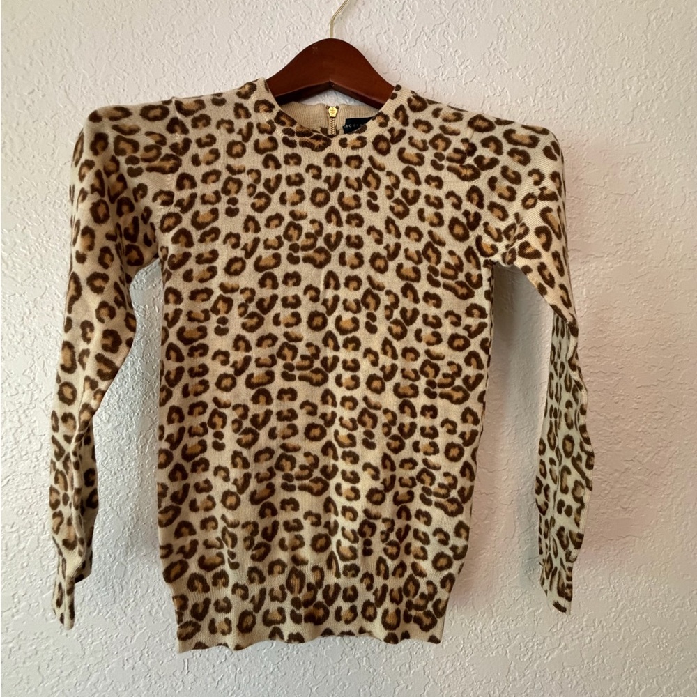 Marc By Marc Jacobs Animal Print Top - Brown and Cream